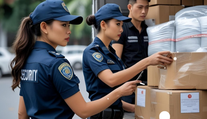 Quy trình kiểm soát hàng hóa ra vào cổng chi tiết