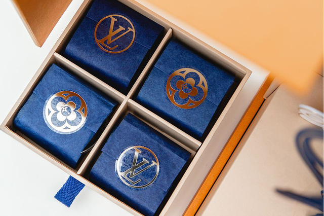 Tận mắt ngắm những hộp bánh Trung thu của các thương hiệu hàng đầu như Hermes, LV, Gucci: Chỉ nhìn độ sang chảnh thôi cũng thấy ngon miệng rồi - Ảnh 5.