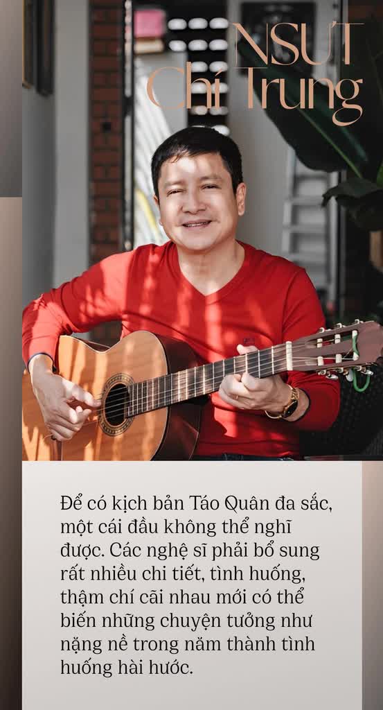 Chí Trung: Đời tôi may mắn khi Táo Quân dừng, mình cũng được nghỉ - Ảnh 6.