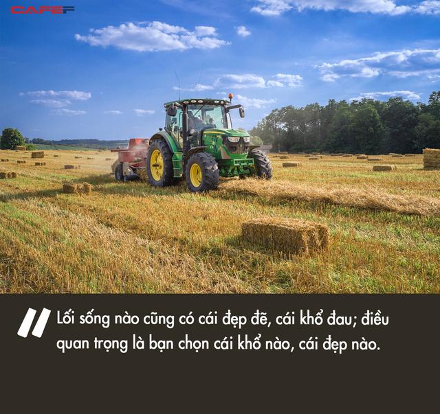 Triệu phú Anh bỏ phố về quê, đầu tư hẳn máy kéo Lamborghini làm nông nhưng chỉ thu về 4 triệu VNĐ/năm: Cuộc sống nuôi cá trồng rau hóa ra không chỉ màu hồng - Ảnh 8.