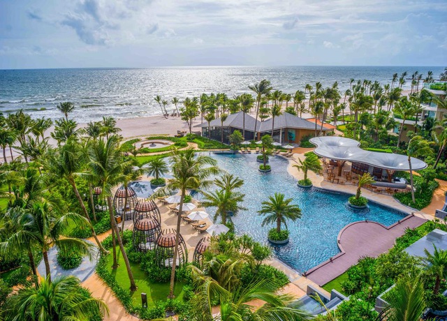 6 resort 5 sao sở hữu hồ bơi độc đáo bậc nhất đảo ngọc Phú Quốc đang có giá rẻ, giảm sâu đến không ngờ: Còn gì tuyệt hơn ngắm hoàng hôn, đắm mình trong làn nước xanh trong vắt - Ảnh 15.
