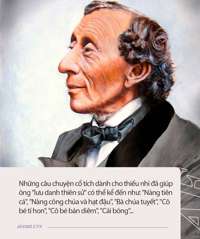 Nhà văn Andersen được mệnh danh là Ông vua truyện cổ tích nhưng ít ai biết thời đi học từng cô độc, bị khinh miệt vì lý do này - Ảnh 3.